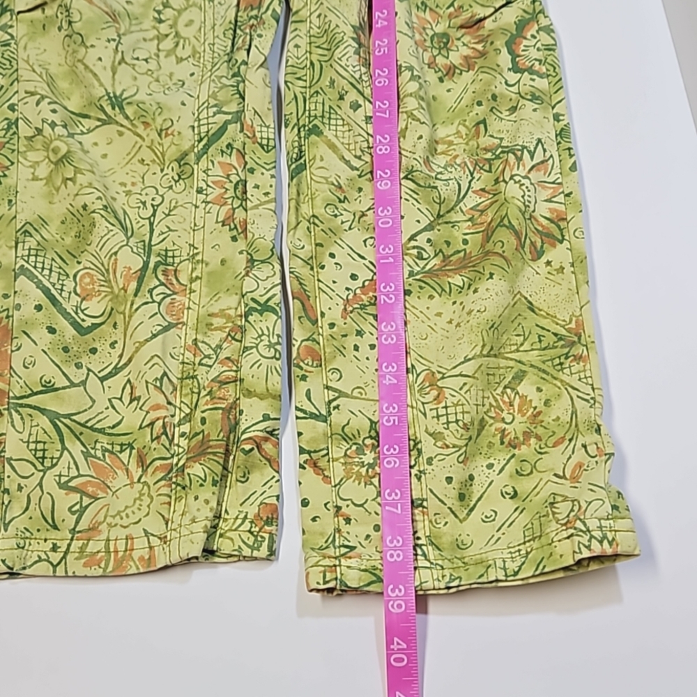 Anthropologie Pilcro The Wander low rise patchwork floral pants  women's… - Picture 12 of 12